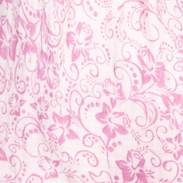 Square-Neck Bubble - Pink Daffodil 100% Pima Cotton
