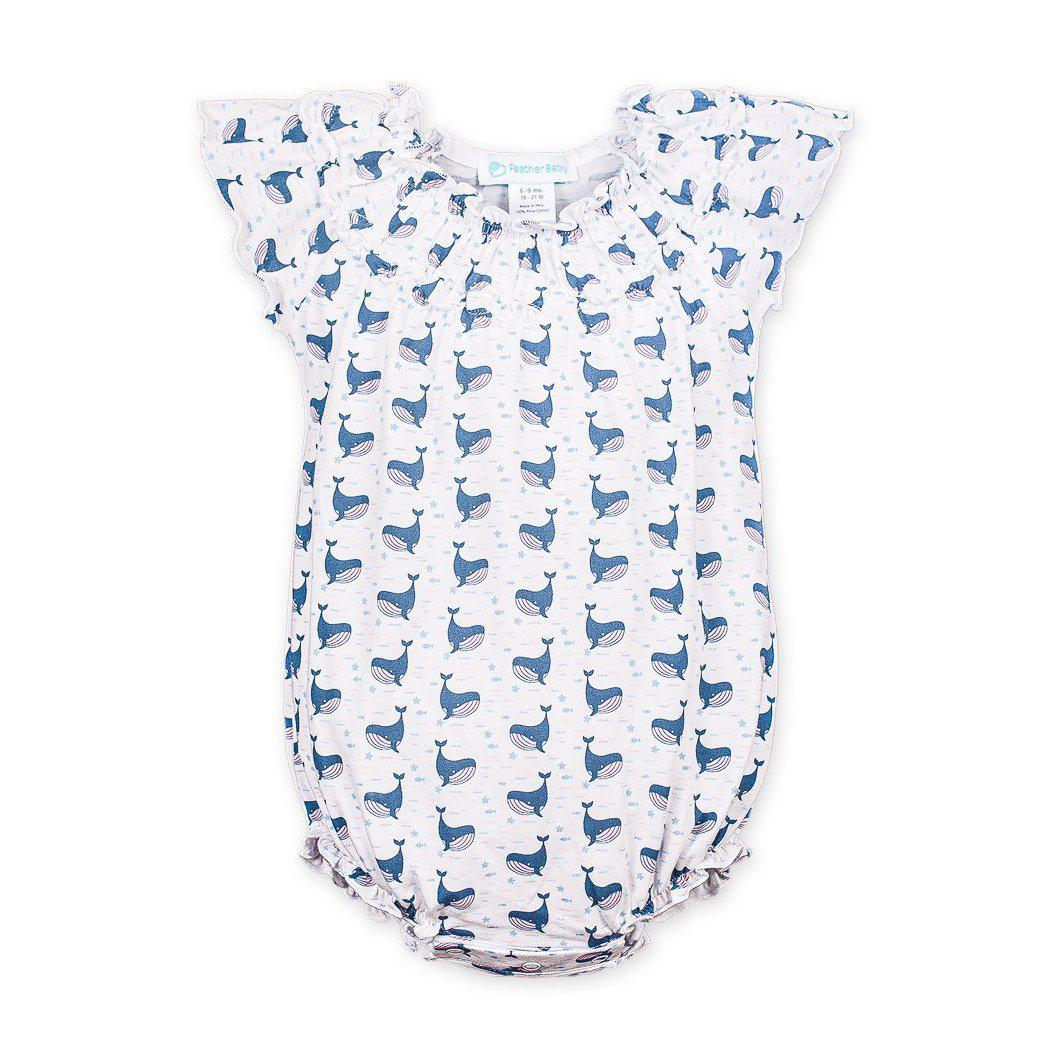 [Free_Shipping]-[Pima_Cotton]-Bubbles-[Baby_Gift]-[Shower_Gift]-[Designer]-Feather Baby