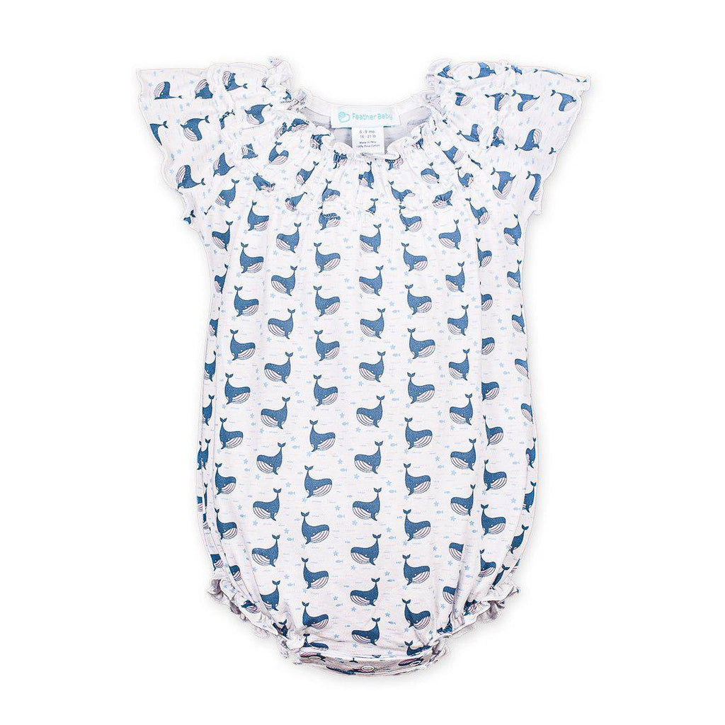 [Free_Shipping]-[Pima_Cotton]-Bubbles-[Baby_Gift]-[Shower_Gift]-[Designer]-Feather Baby