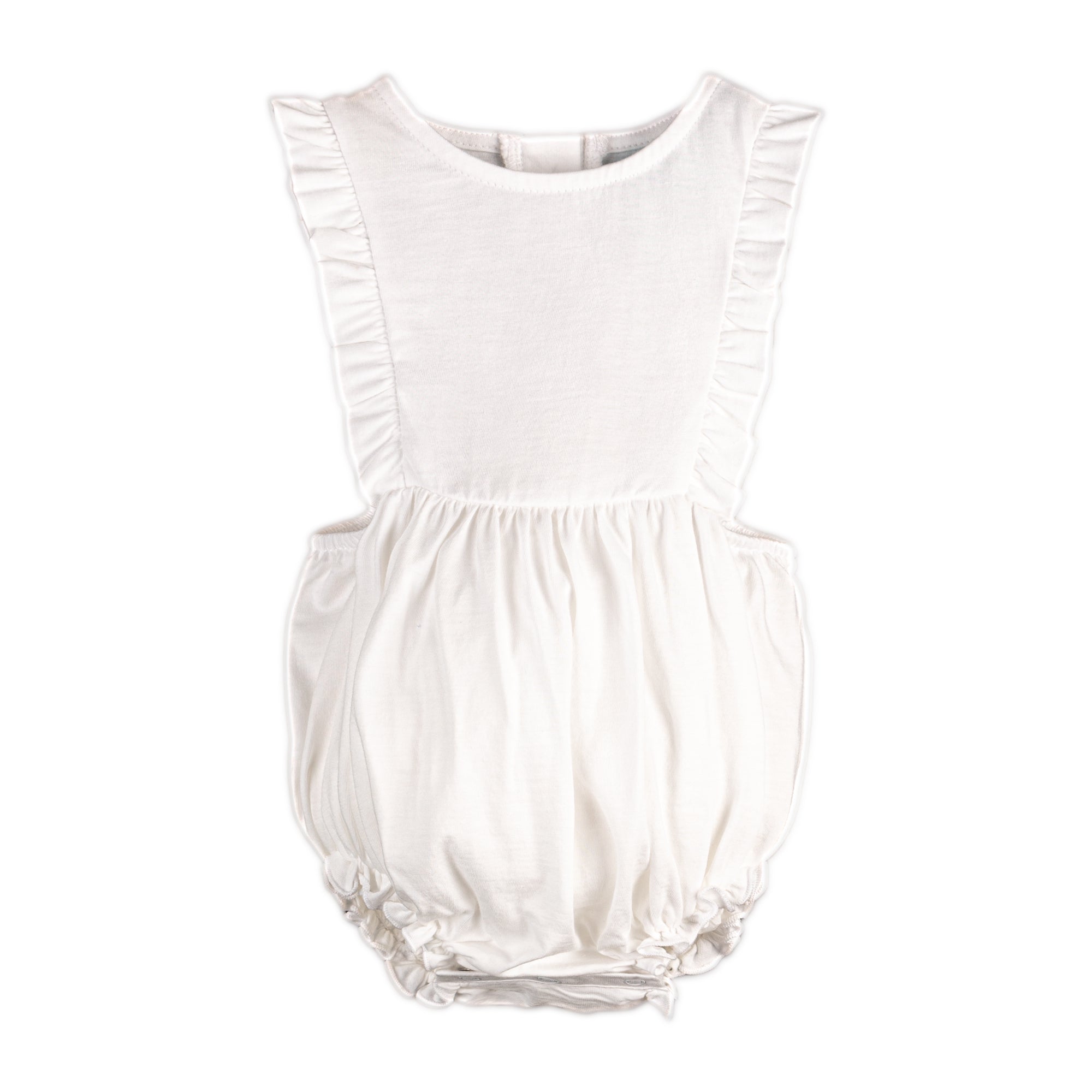 Frilly Bubble - Solid White