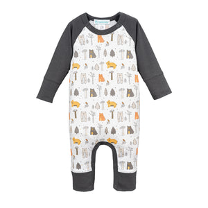 Sailor-Sleeve Romper - Drowsy Bears