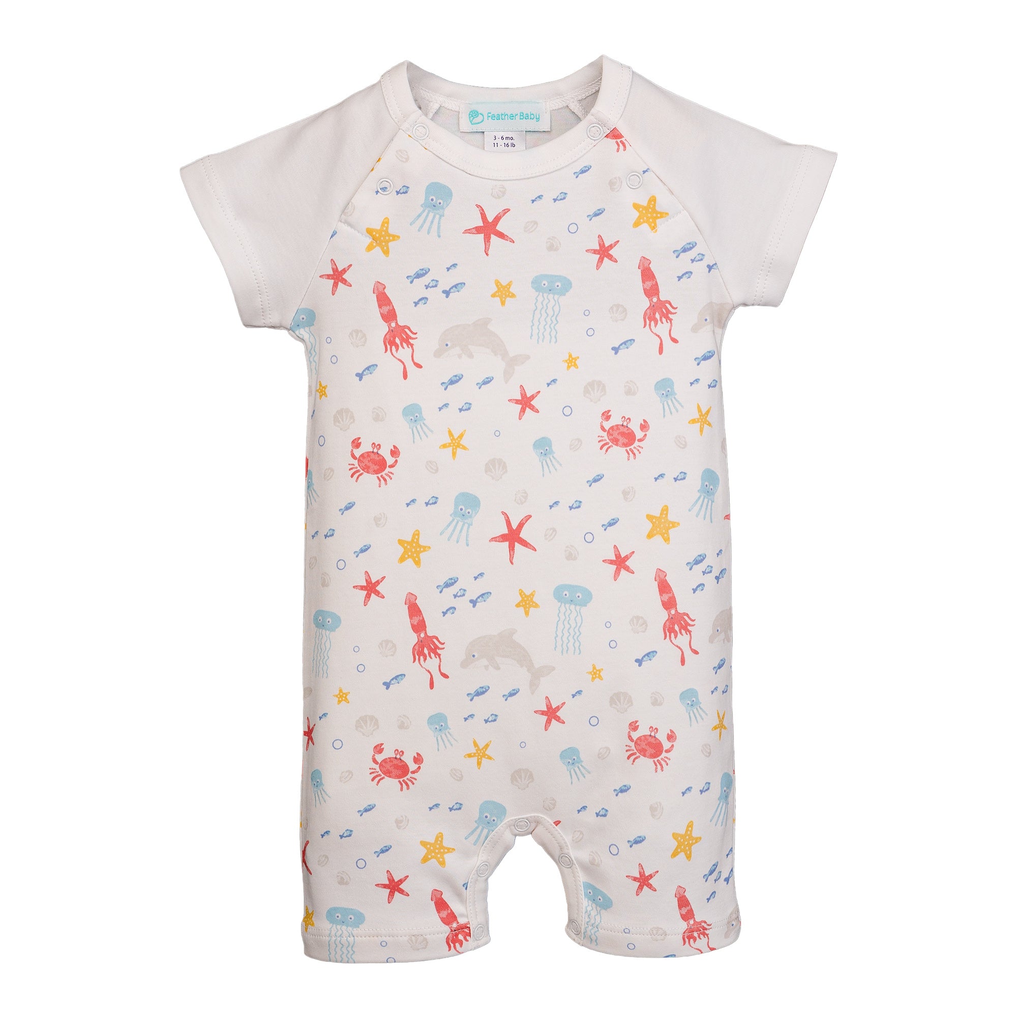 Sailor Romper - Calamari Cuddle Cove