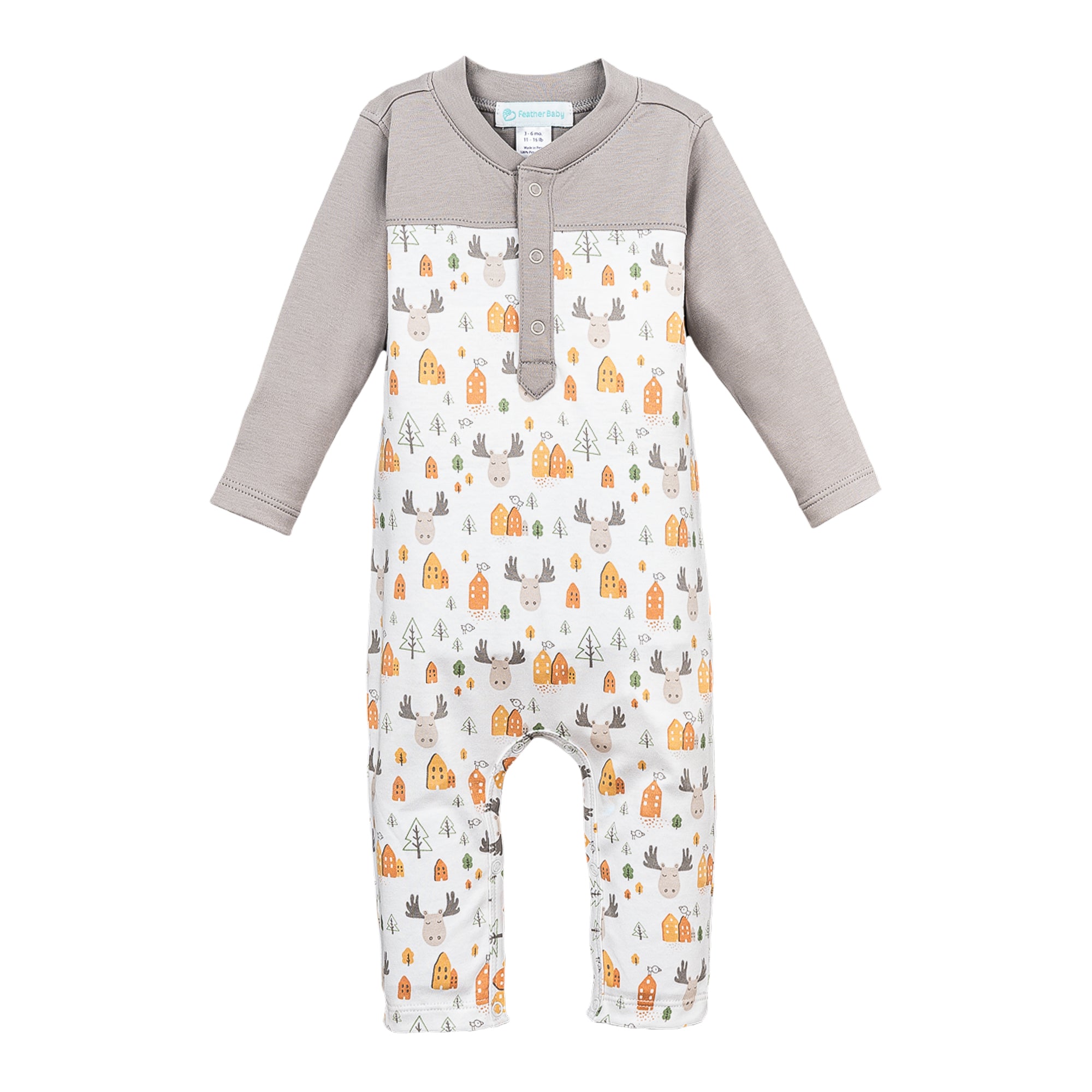 2-Tone Romper - Carolina Getaway