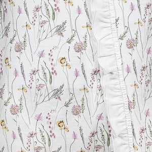 Zipper Footie - Lyla on White