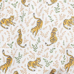 2-Tone Romper - Tigers in Repose