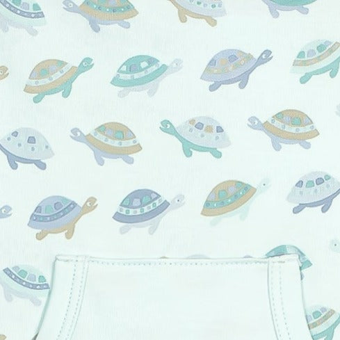 [Free_Shipping]-[Pima_Cotton]-Long Rompers-[Baby_Gift]-[Shower_Gift]-[Designer]-Feather Baby
