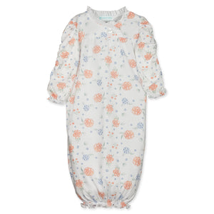 [Free_Shipping]-[Pima_Cotton]-Gowns-[Baby_Gift]-[Shower_Gift]-[Designer]-Feather Baby