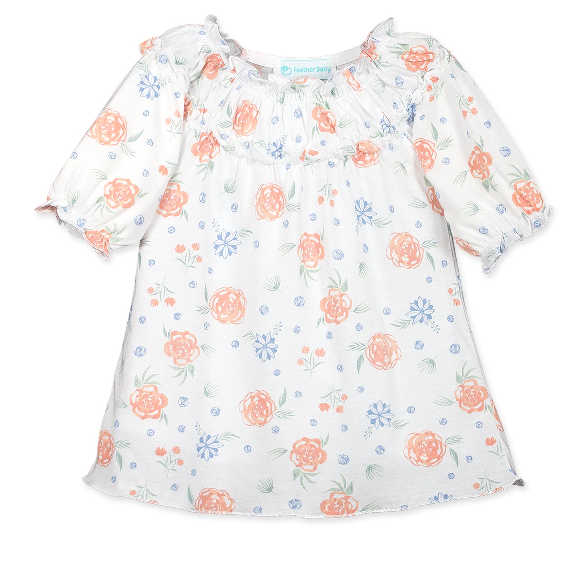 [Free_Shipping]-[Pima_Cotton]-2-Piece Sets-[Baby_Gift]-[Shower_Gift]-[Designer]-Feather Baby