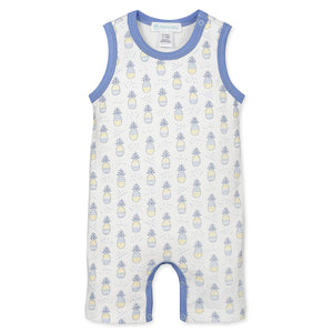 [Free_Shipping]-[Pima_Cotton]-Short Rompers-[Baby_Gift]-[Shower_Gift]-[Designer]-Feather Baby