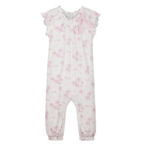 [Free_Shipping]-[Pima_Cotton]-Long Rompers-[Baby_Gift]-[Shower_Gift]-[Designer]-Feather Baby