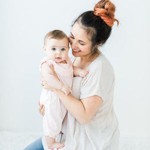 [Free_Shipping]-[Pima_Cotton]-Short Rompers-[Baby_Gift]-[Shower_Gift]-[Designer]-Feather Baby