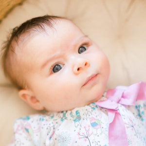 [Free_Shipping]-[Pima_Cotton]-Long Rompers-[Baby_Gift]-[Shower_Gift]-[Designer]-Feather Baby