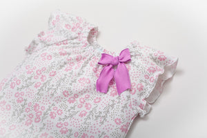 [Free_Shipping]-[Pima_Cotton]-Long Rompers-[Baby_Gift]-[Shower_Gift]-[Designer]-Feather Baby