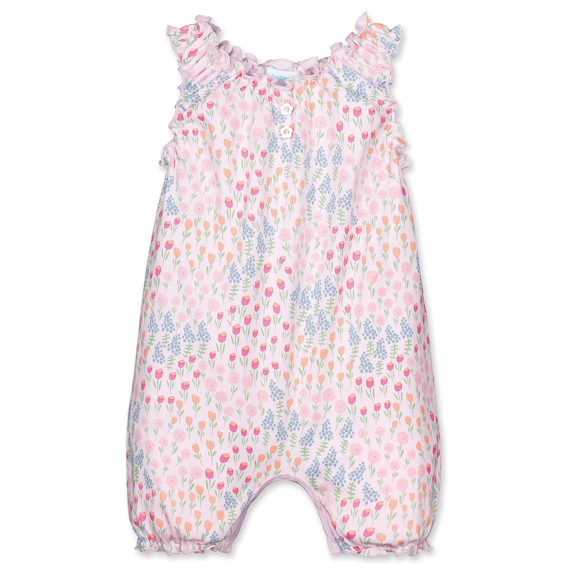 [Free_Shipping]-[Pima_Cotton]-Short Rompers-[Baby_Gift]-[Shower_Gift]-[Designer]-Feather Baby