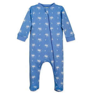 [Free_Shipping]-[Pima_Cotton]-Footies-[Baby_Gift]-[Shower_Gift]-[Designer]-Feather Baby