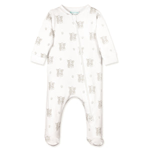 [Free_Shipping]-[Pima_Cotton]-Footies-[Baby_Gift]-[Shower_Gift]-[Designer]-Feather Baby