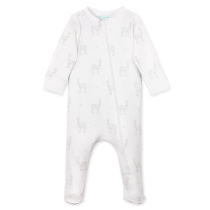 [Free_Shipping]-[Pima_Cotton]-Footies-[Baby_Gift]-[Shower_Gift]-[Designer]-Feather Baby