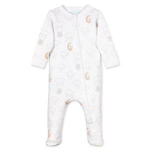 [Free_Shipping]-[Pima_Cotton]-Footies-[Baby_Gift]-[Shower_Gift]-[Designer]-Feather Baby