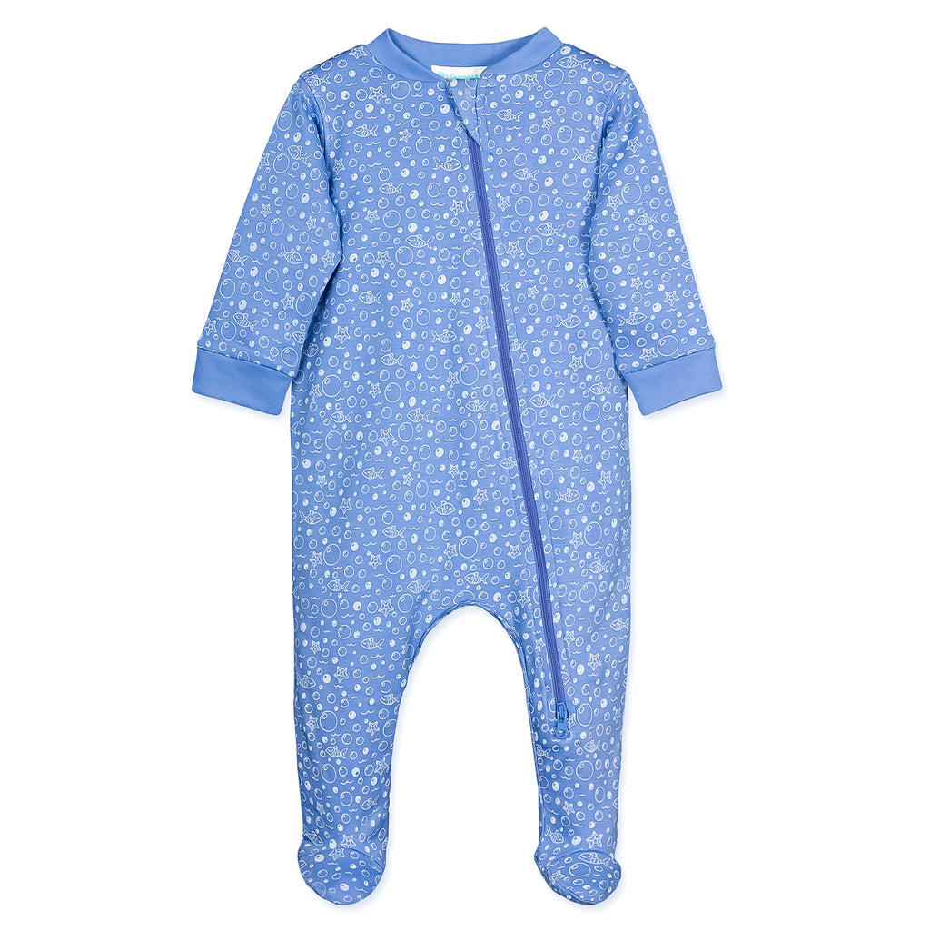[Free_Shipping]-[Pima_Cotton]-Footies-[Baby_Gift]-[Shower_Gift]-[Designer]-Feather Baby