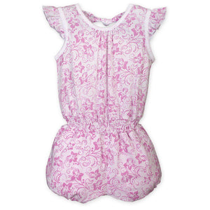 [Free_Shipping]-[Pima_Cotton]-Short Rompers-[Baby_Gift]-[Shower_Gift]-[Designer]-Feather Baby