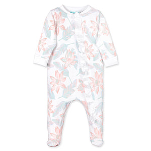 [Free_Shipping]-[Pima_Cotton]-Footies-[Baby_Gift]-[Shower_Gift]-[Designer]-Feather Baby