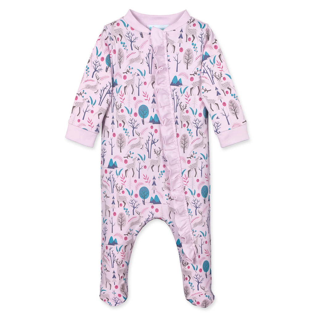 [Free_Shipping]-[Pima_Cotton]-Footies-[Baby_Gift]-[Shower_Gift]-[Designer]-Feather Baby