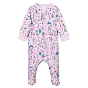 [Free_Shipping]-[Pima_Cotton]-Footies-[Baby_Gift]-[Shower_Gift]-[Designer]-Feather Baby
